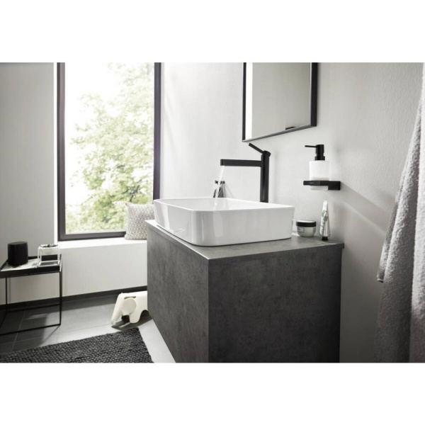 Смеситель hansgrohe Finoris для раковины 76070670, матовый черный
