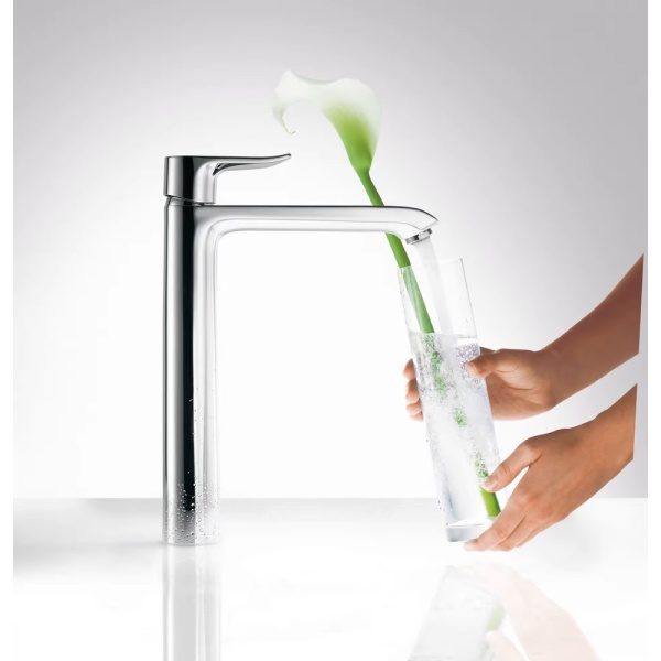 Смеситель hansgrohe Metris для раковины 31184000, хром