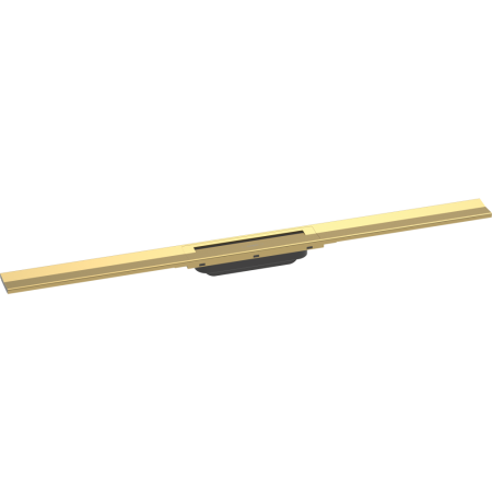 Внешняя часть трапа для душа hansgrohe RainDrain Flex, 90 см, укорачиваемая 56045990, полированное золото