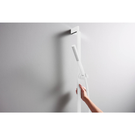 Ручной душ hansgrohe Pulsify S 100 1jet EcoSmart, 24125700, матовый белый