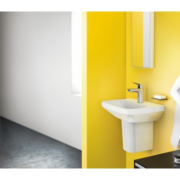 Смеситель hansgrohe Logis для раковины со средним изливом без сливного набора 71101000, хром