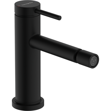 Смеситель для биде hansgrohe Tecturis S со сливным гарнитуром, 73201670, матовый черный