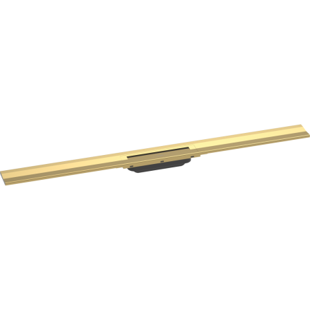 Внешняя часть трапа для душа hansgrohe RainDrain Flex, 100 см, укорачиваемая 56054000, полированное золото