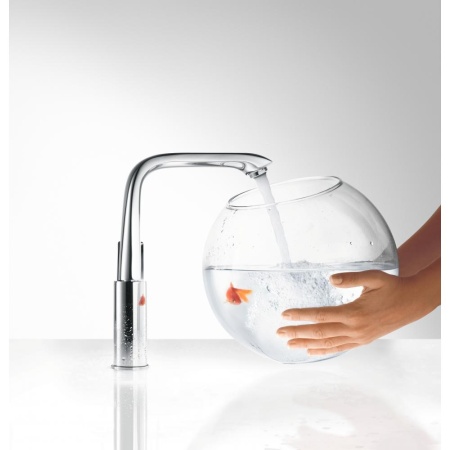 Смеситель hansgrohe Metris для раковины 31087000, хром