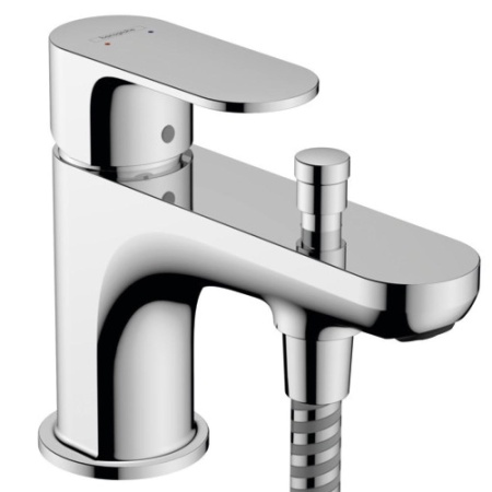 Смеситель для ванны и душа hansgrohe Rebris S Monotrou, 2 режима расхода воды 72436000, хром
