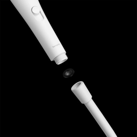 Ручной душ hansgrohe Womanizer Wave, 26807700, белый