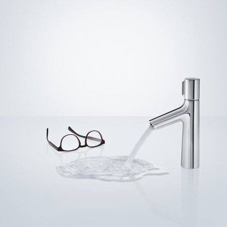 Hansgrohe Talis Select S Смеситель для раковины 100 однорычажный без сливного набора хром 72043000