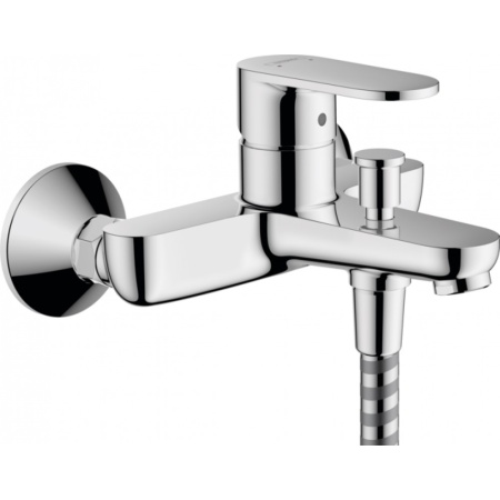 Смеситель для ванны и душа Monotrou, 2 уровня расхода воды Hansgrohe Vernis Blend 71454000, хром