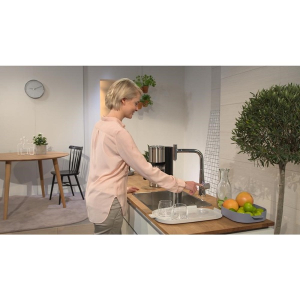 Смеситель hansgrohe Talis Select S для кухонной мойки 72821800, под сталь