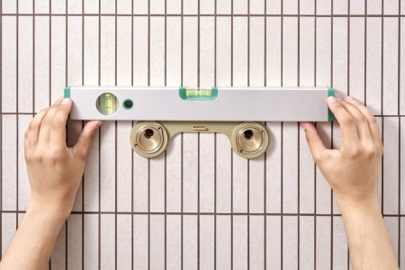 Душевая стойка Hansgrohe Raindance Alive S Showerpipe 300 24582670 матовый черный