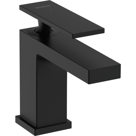 Смеситель для раковины hansgrohe Tecturis E 80, EcoSmart+, для холодной воды, 73013670, матовый черный