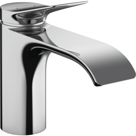 Смеситель для раковины hansgrohe Vivenis 80 без сливного гарнитура 75012000, хром