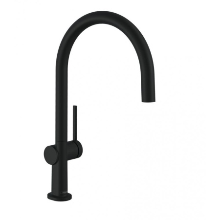 Кухонный смеситель однорычажный, 220, 1jet Hansgrohe 72804670, матовый черный