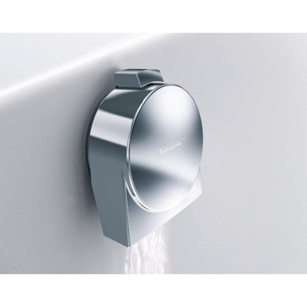 Внешняя часть излива на ванну с набором для слива и перелива Hansgrohe 58117000S, хром