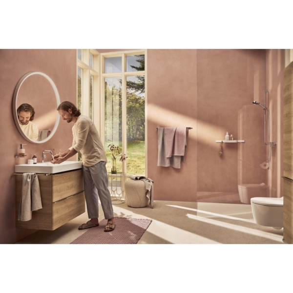 Смеситель для раковины hansgrohe Tecturis S 110 Fine CoolStart, EcoSmart+, 73321000, хром