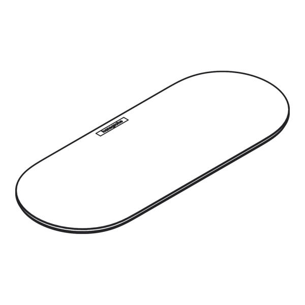 Hansgrohe WallStoris Крышка для корзины белый матовый 27925700