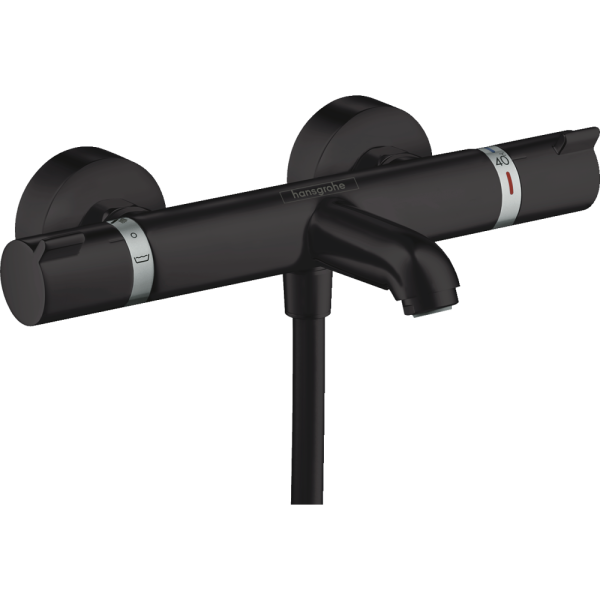 Готовый набор для ванны hansgrohe Ecostat с ручным душем Raindance HG-PR119, матовый черный