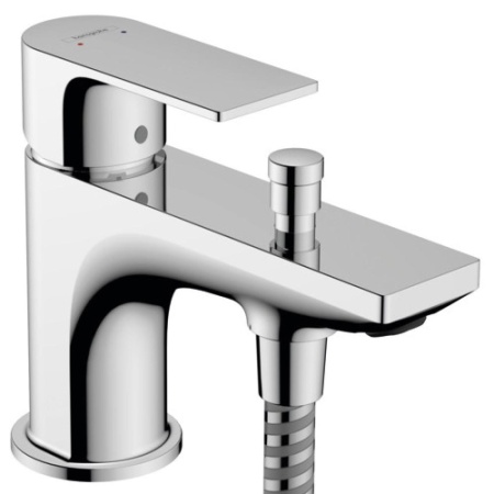 Смеситель для ванны и душа hansgrohe Rebris E Monotrou, 2 режима расхода воды 72437000, хром