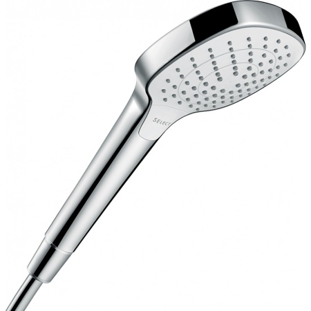 Ручной душ hansgrohe Croma 110 Select Е Vario HS 26812400, белый/хром