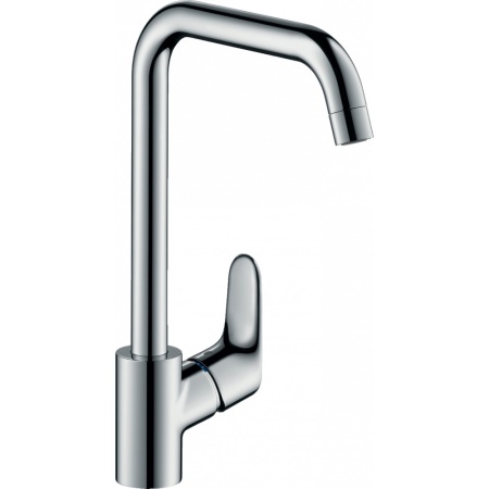 Смеситель hansgrohe Focus для кухонной мойки с поворотным изливом на 3 положения 31820000, хром