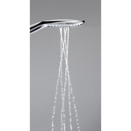 Ручной душ hansgrohe Raindance Select S 150 Air 3jet 28587400, белый/хром