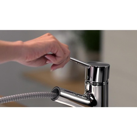 Смеситель hansgrohe Talis S для кухонной мойки 32841000, хром
