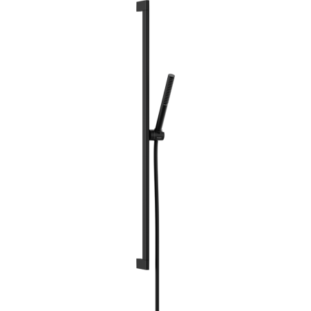 Душевой гарнитур hansgrohe Pulsify S 100 1jet EcoSmart со штангой 90 см, 24382670, матовый черный