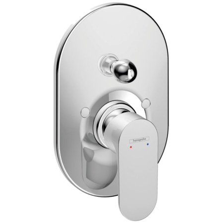 Смеситель для ванны hansgrohe Rebris S, скрытого монтажа 72449000, хром