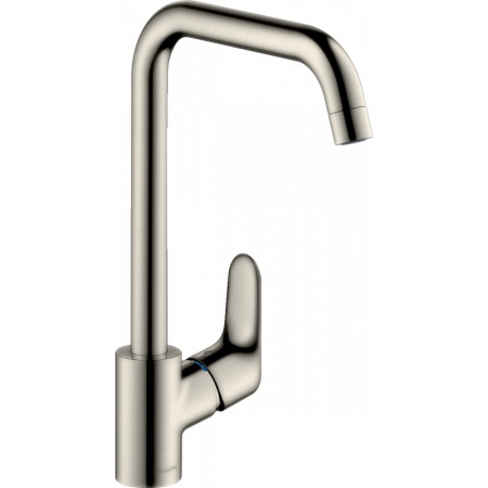 Смеситель hansgrohe Focus для кухонной мойки с поворотным изливом на 3 положения 31820800, под сталь