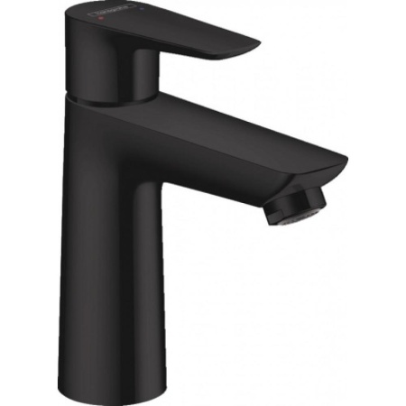 Смеситель hansgrohe Talis E для раковины со средним изливом и без сливного набора 71712670, матовый черный