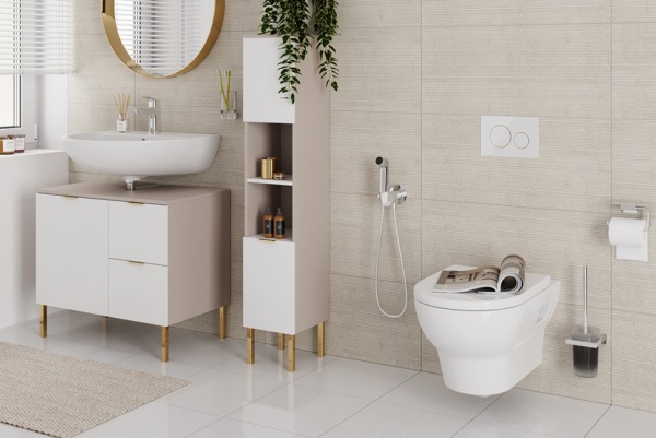 Гигиенический душ со смесителем Hansgrohe Bidette 29232000 хром