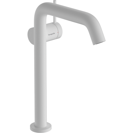 Смеситель для раковины hansgrohe Tecturis S 240 Fine, CoolStart, EcoSmart+, 73372700, матовый белый