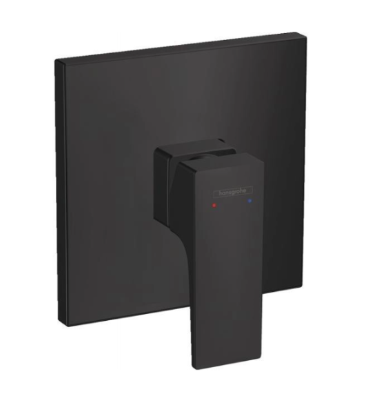 Смеситель для душа со скрытой частью Hansgrohe Metropol 32565670S черный матовый