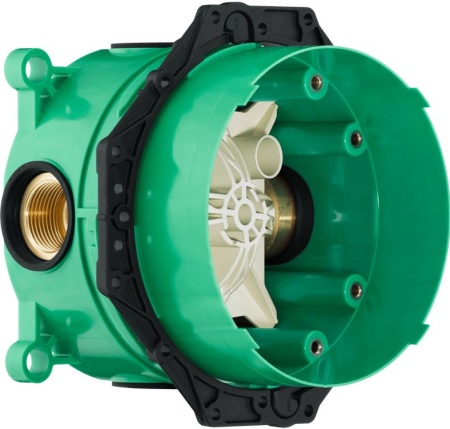 Термостат для душа Hansgrohe Ecostat Square 15714000S, со скрытой частью, хром