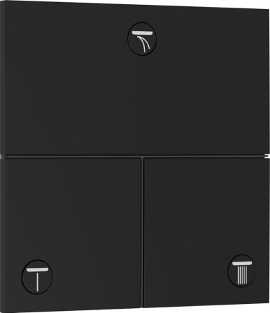 Переключатель потоков Hansgrohe ShowerSelect Comfort E 15573670 матовый черный