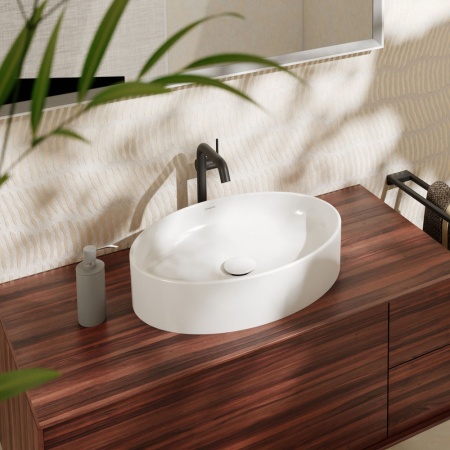 Hansgrohe Xuniva D Раковина накладная 550x400x175 белый 60165450