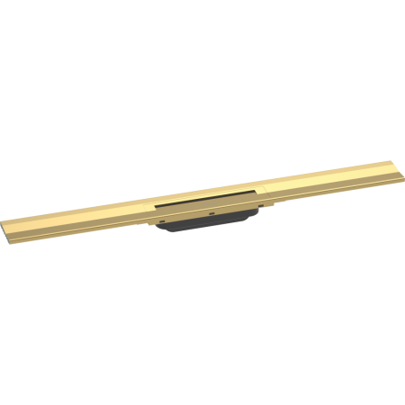 Внешняя часть трапа для душа hansgrohe RainDrain Flex, 80 см, укорачиваемая 56051990, полированное золото