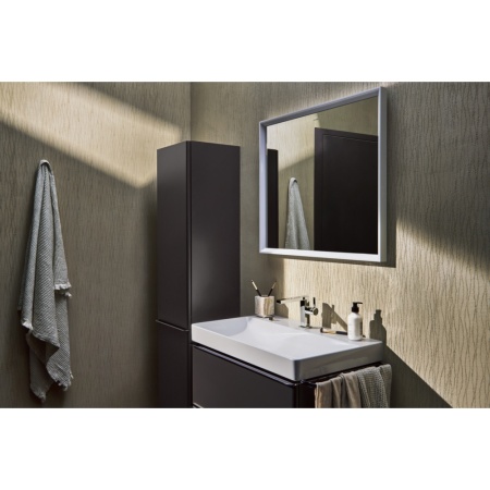 Смеситель для раковины hansgrohe Tecturis E 110 Fine CoolStart, EcoSmart+, 73021000, хром