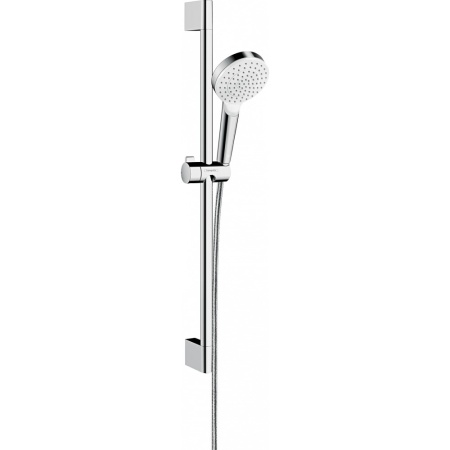 Душевой набор hansgrohe Crometta 1jet 65 см. 26533400, белый/хром