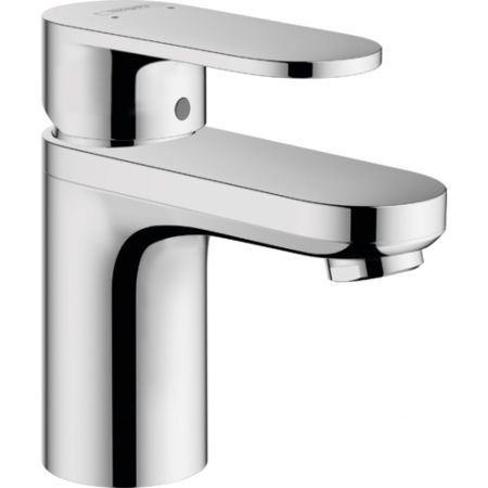 Смеситель для раковины 100, со сливным гарнитуром, цинк Hansgrohe Vernis Blend 71571000, хром