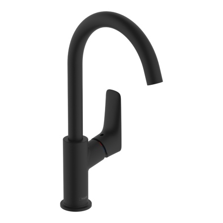 Hansgrohe Logis Смеситель для раковины 210 черный матовый 71130670
